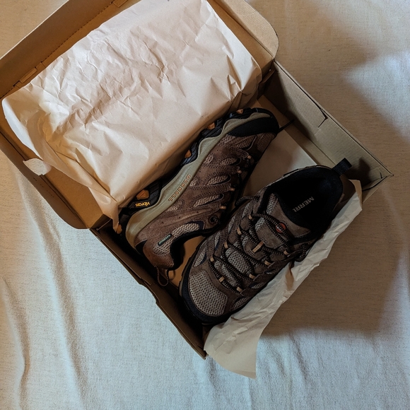 Men's Moab 3 in Walnut hiking shoes - Picture 2 of 4